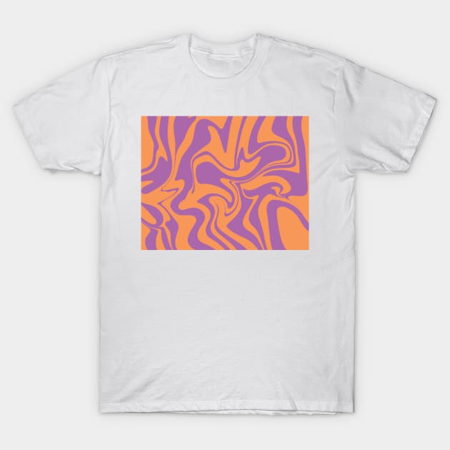 Liquid Swirl abstract T-Shirt by shimodesign